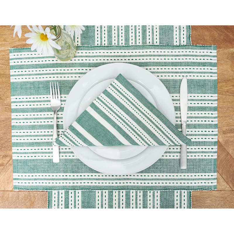 Warner Emerald Placemats Set of 6, 14" x 20"