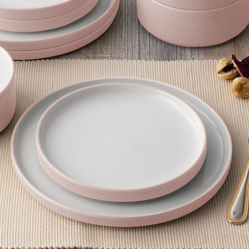Noritake Colortex Stone Set Of 4 Stax Salad Plates, 7-1/2"