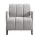 preview thumbnail 13 of 16, Modern Minimalist Leisure Armchair with L-Shaped Armrests by Harper&Bright Designs