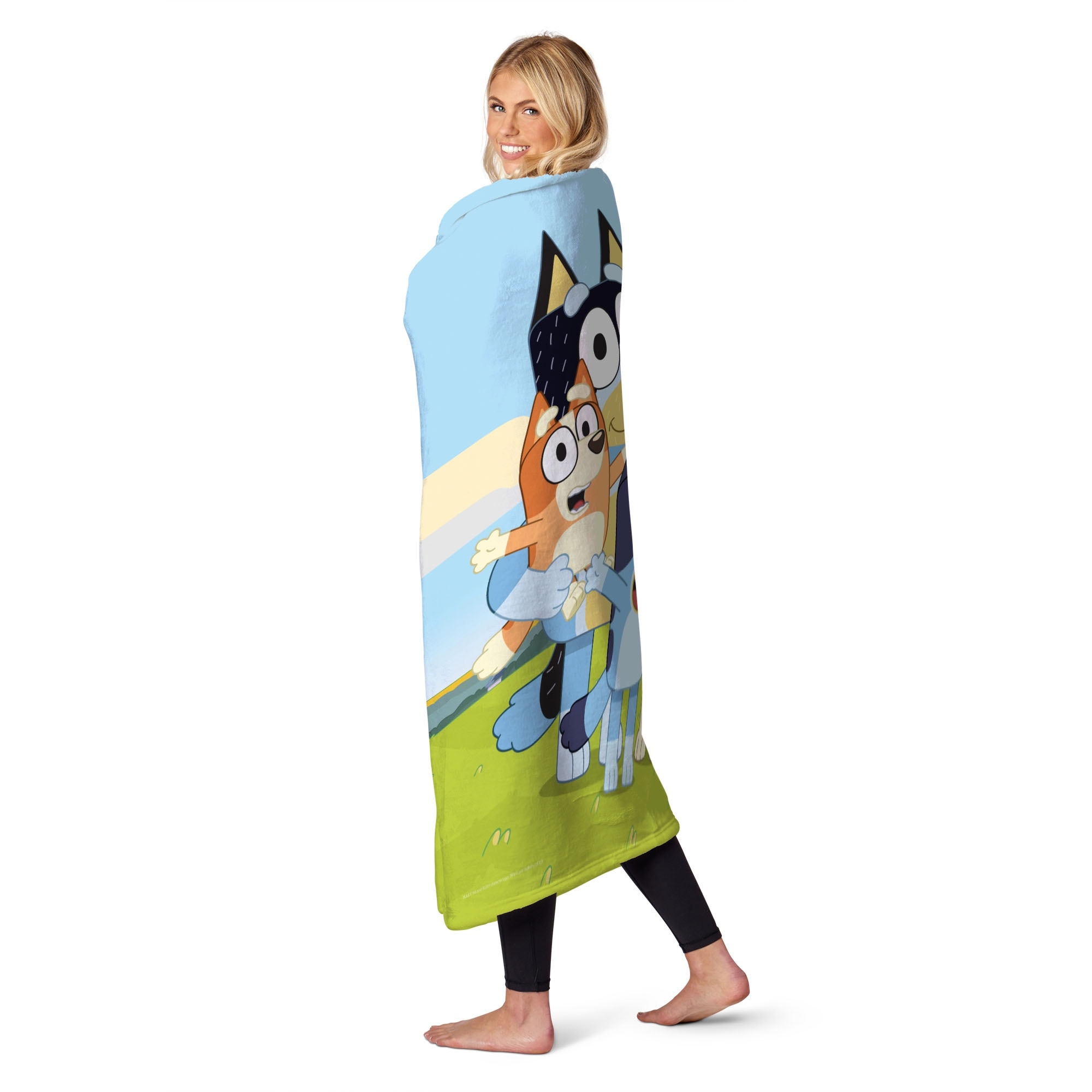 Bluey Heeler Family Silk Touch Throw Blanket Bed Bath Beyond 39898344