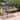 Sunnydaze 2-Person Checkered Cast Aluminum Metal Garden Bench - Black