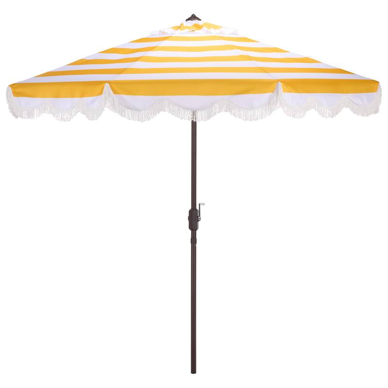SAFAVIEH Outdoor Living Lucerna 9ft Crank Umbrella