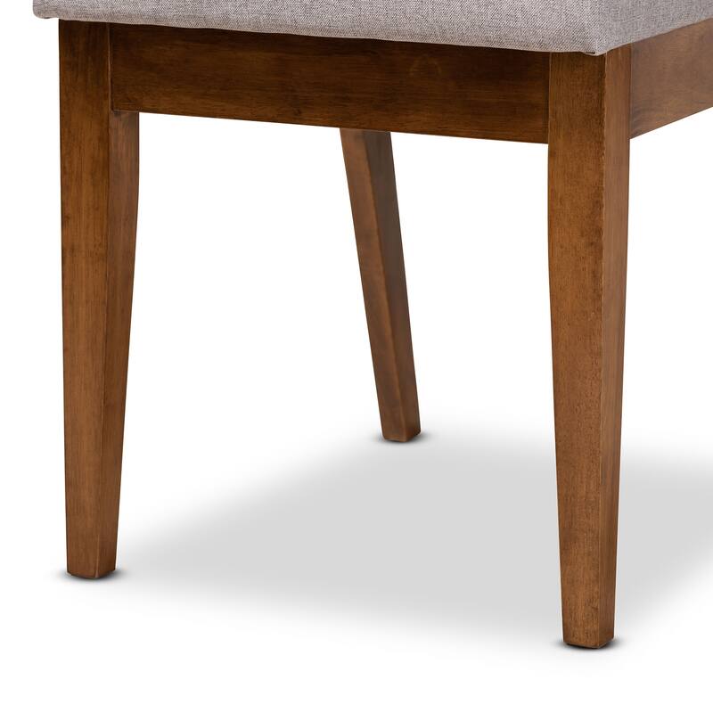 Octavia Modern and Contempory Upholstered Wood Dining Chair Set(2PC)