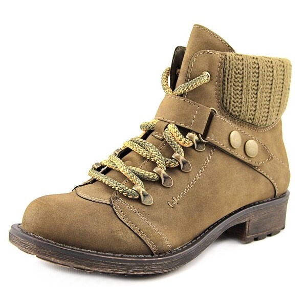 American Rag Harvey Women Round Toe Synthetic Brown Ankle Boot