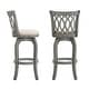 preview thumbnail 21 of 19, Rovinj Scroll Back Swivel Bar Stool