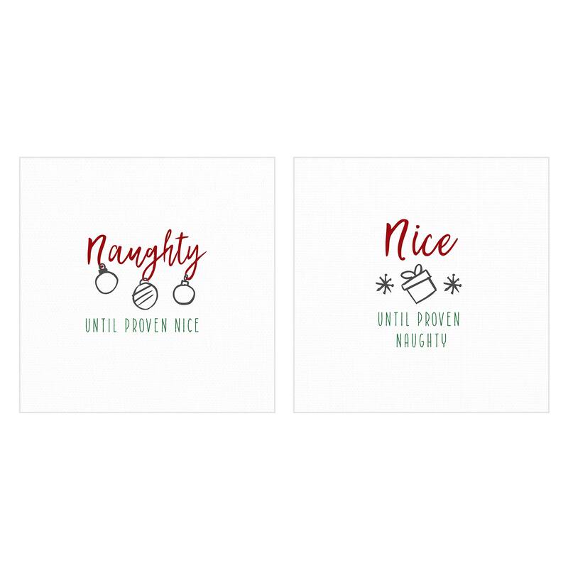 Naughty, Nice by Amanda Murray Canvas Art Prints