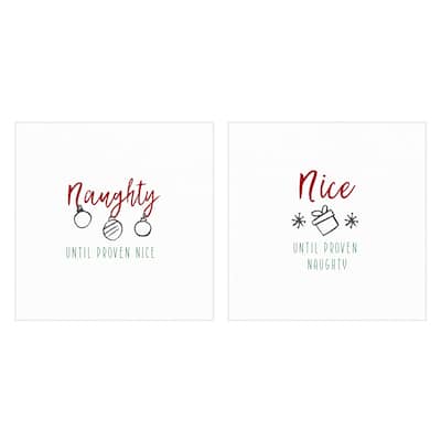 Naughty, Nice by Amanda Murray Canvas Art Prints