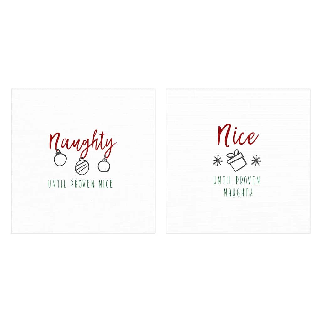 Naughty, Nice by Amanda Murray Canvas Art Prints