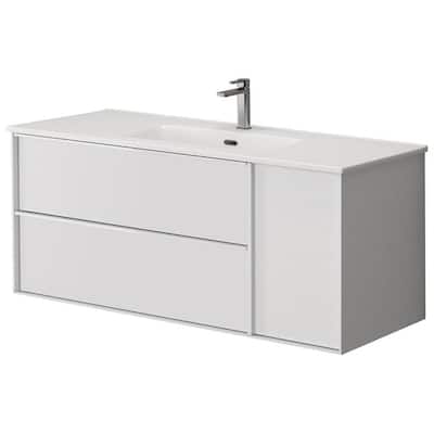 WS Bath Collections Palma C120 Palma 48" Wall Mounted Single Basin