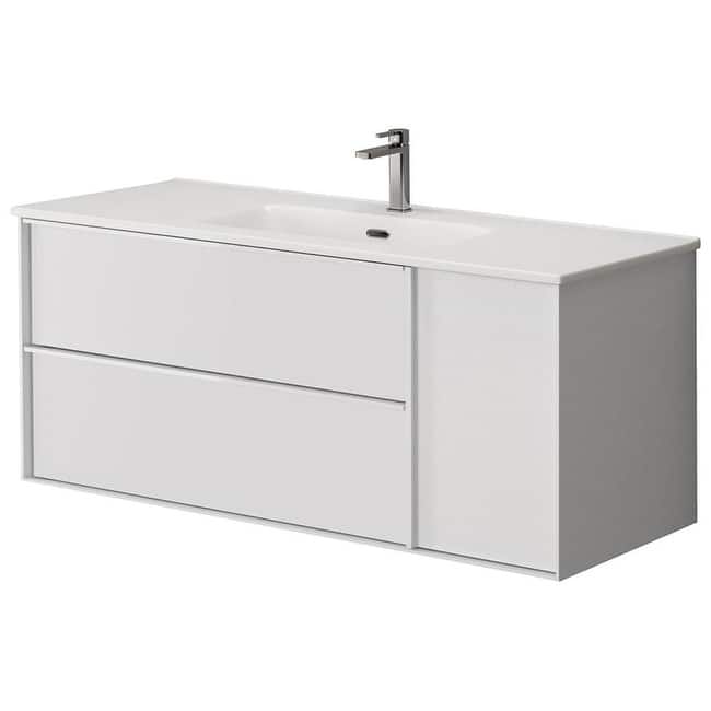 WS Bath Collections Palma C120 Palma 48" Wall Mounted Single Basin