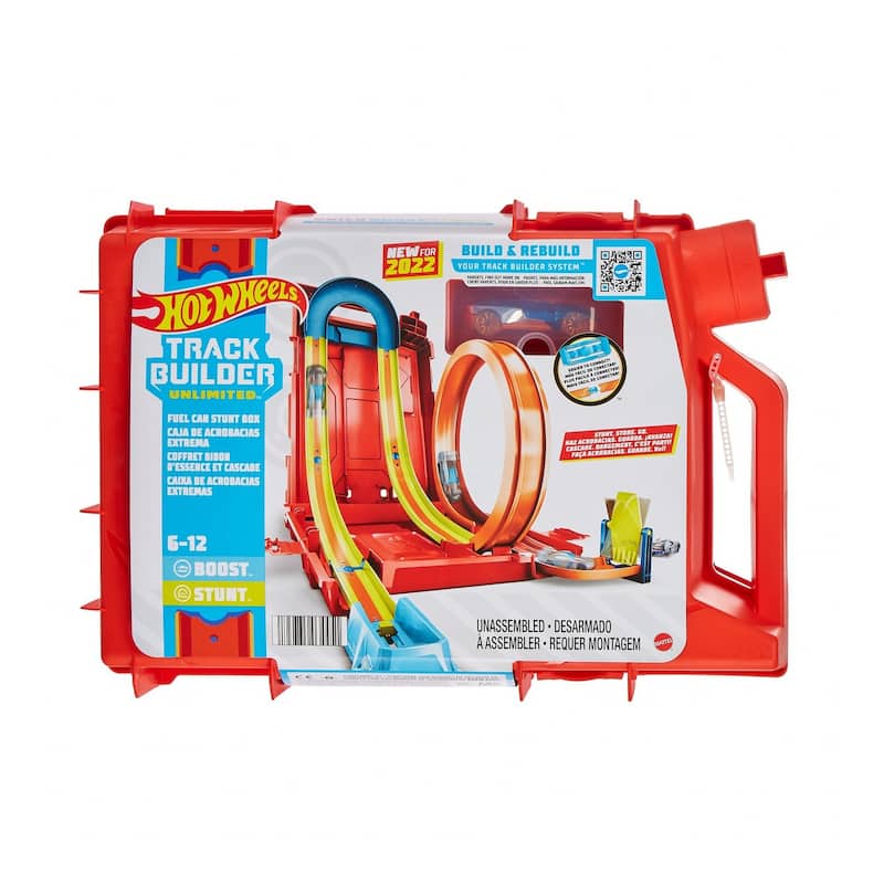 Hot Wheels Track Builder Unlimited Fuel Can Stunt Box