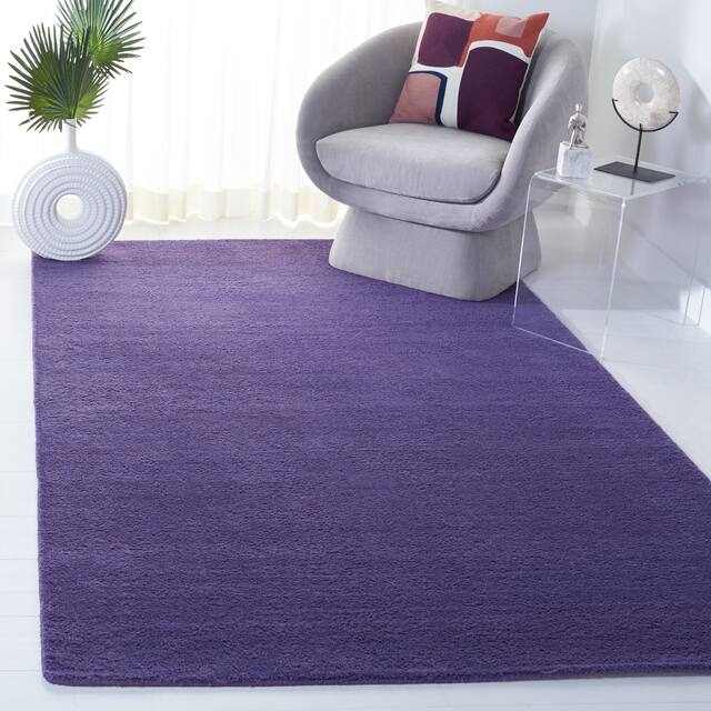 SAFAVIEH Handmade Himalaya Kaley Modern Wool Rug - 3' x 5' - Purple