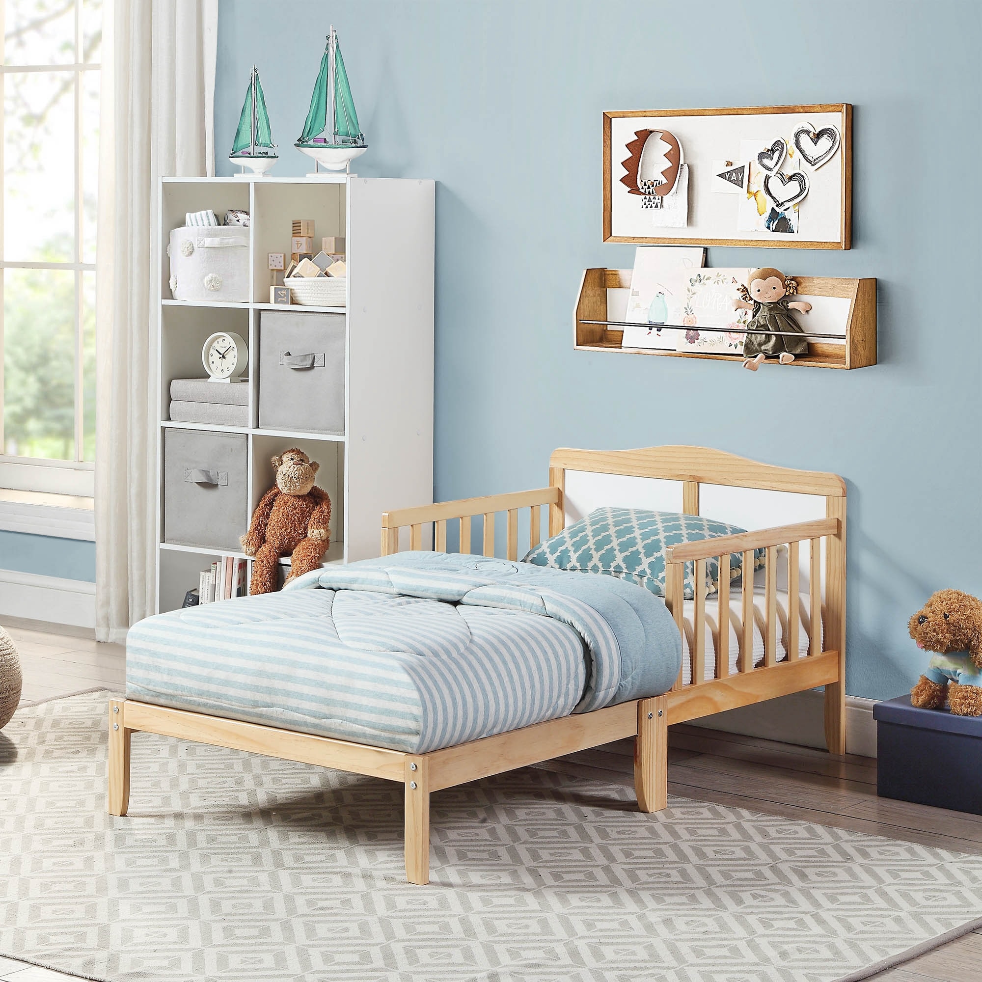 Olive & Opie Birdie Toddler Bed