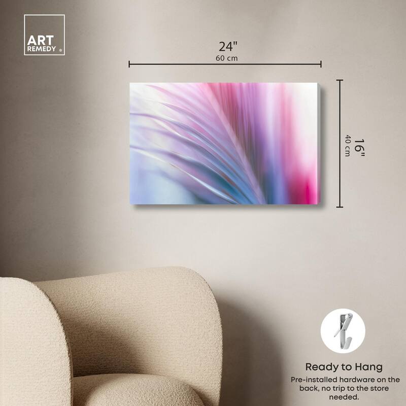Pastel Speed II Canvas by Art Remedy, Gallery Wrapped