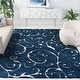 preview thumbnail 6 of 111, SAFAVIEH Florida Shag Shahin Scroll 1.2-inch Thick Textured Rug