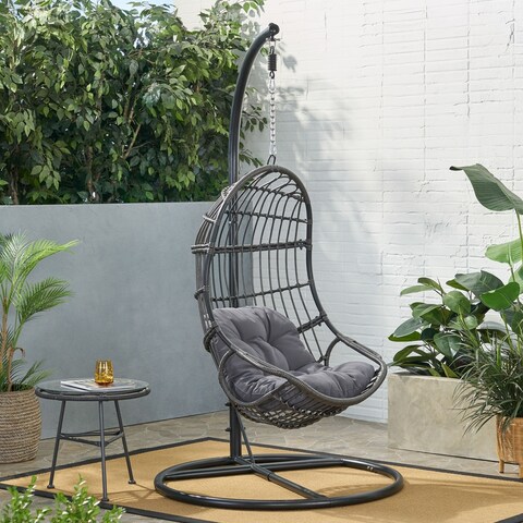 Lombard Rattan Hanging Chair by Christopher Knight Home