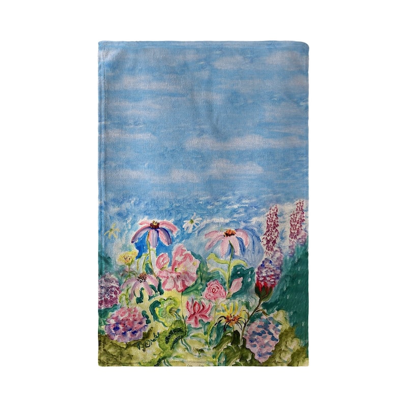 Pink Garden II Kitchen Towel - 16x25