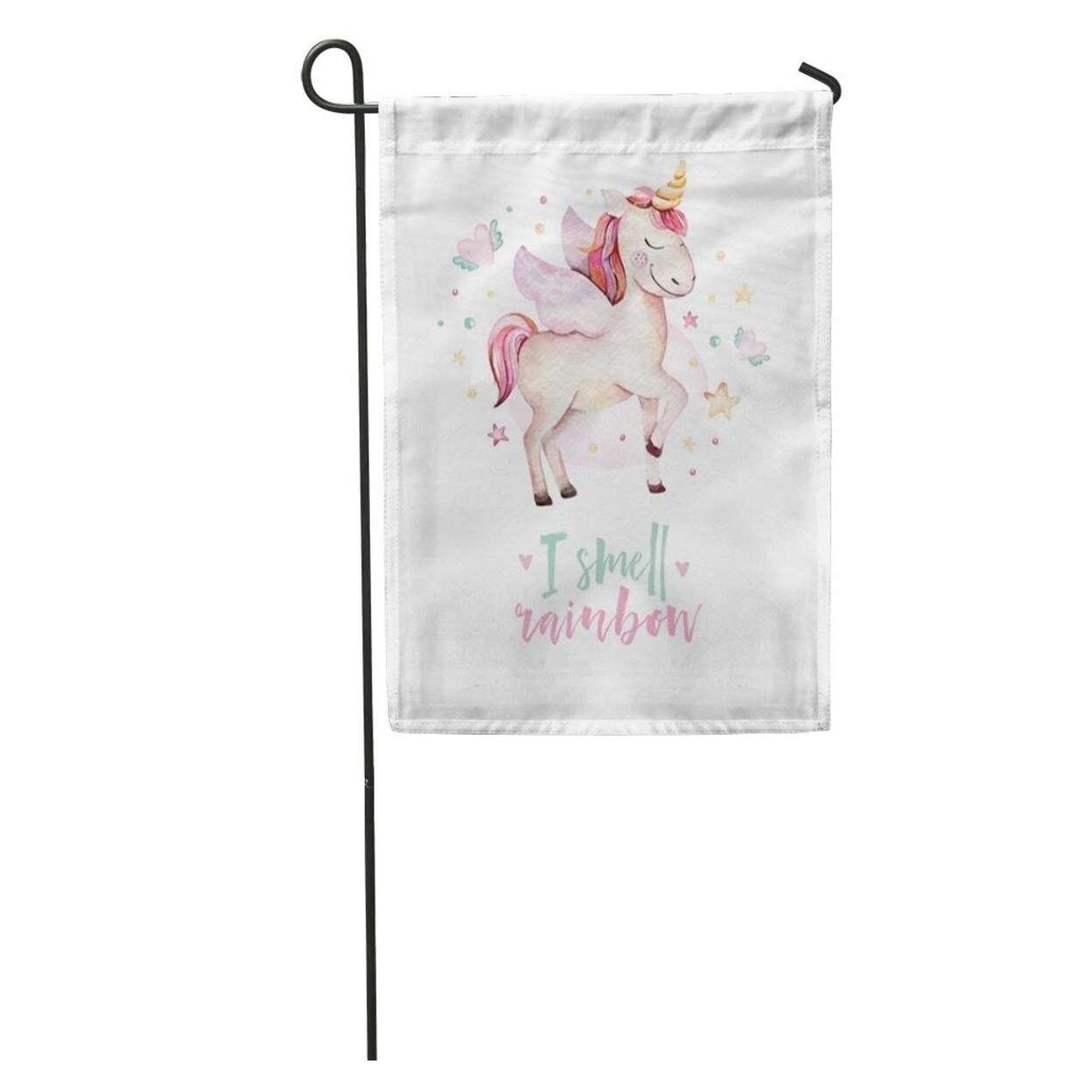 Shop Colorful Cute Watercolor Unicorn Kids Nursery Princess