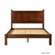 Grain Wood Furniture Shaker Solid Wood Panel Platform Bed - Cherry - Queen
