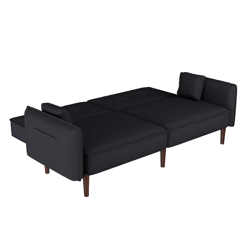 Classic And Contemporary Convertible Sofa Bed,Multiangle Adjustable