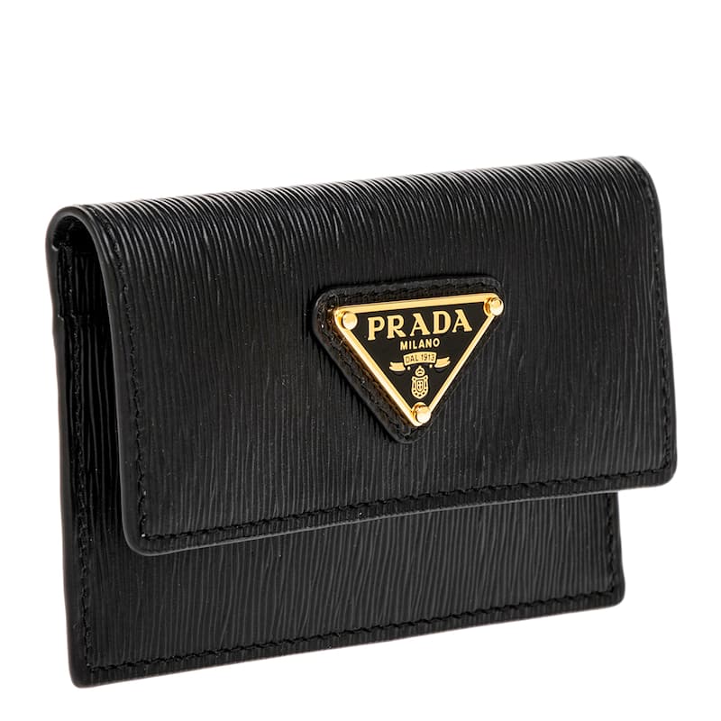 Prada Leather Card Holder