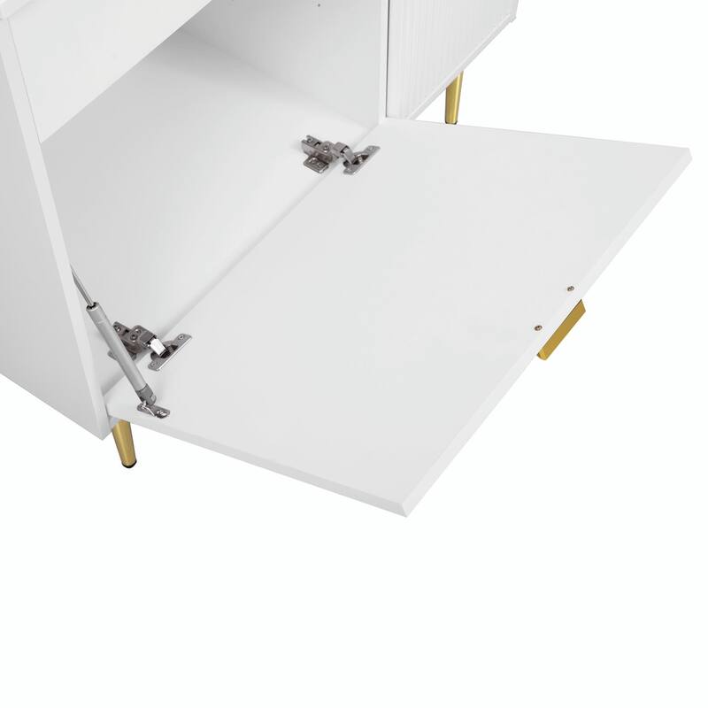 36" Bathroom Vanity with Resin Basin Sink