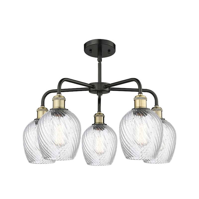 Innovations Lighting 516-5CR-15-23 Salina Chandelier Salina 5 Light