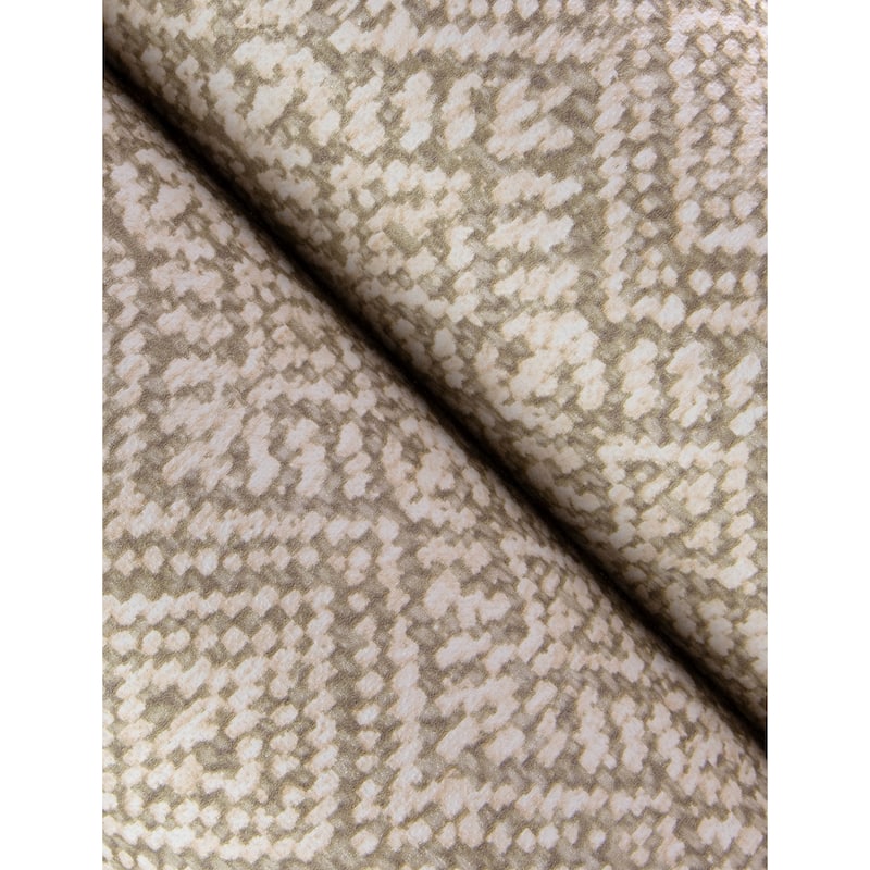 A-Street Prints Gallivant Neutral Woven Geometric Wallpaper