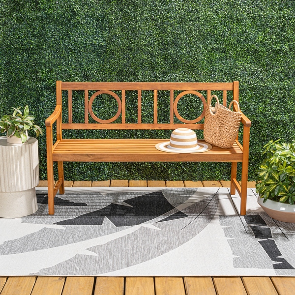 Bench Outdoor Bench With Table Outdoor Bench, 2-Person Garden
