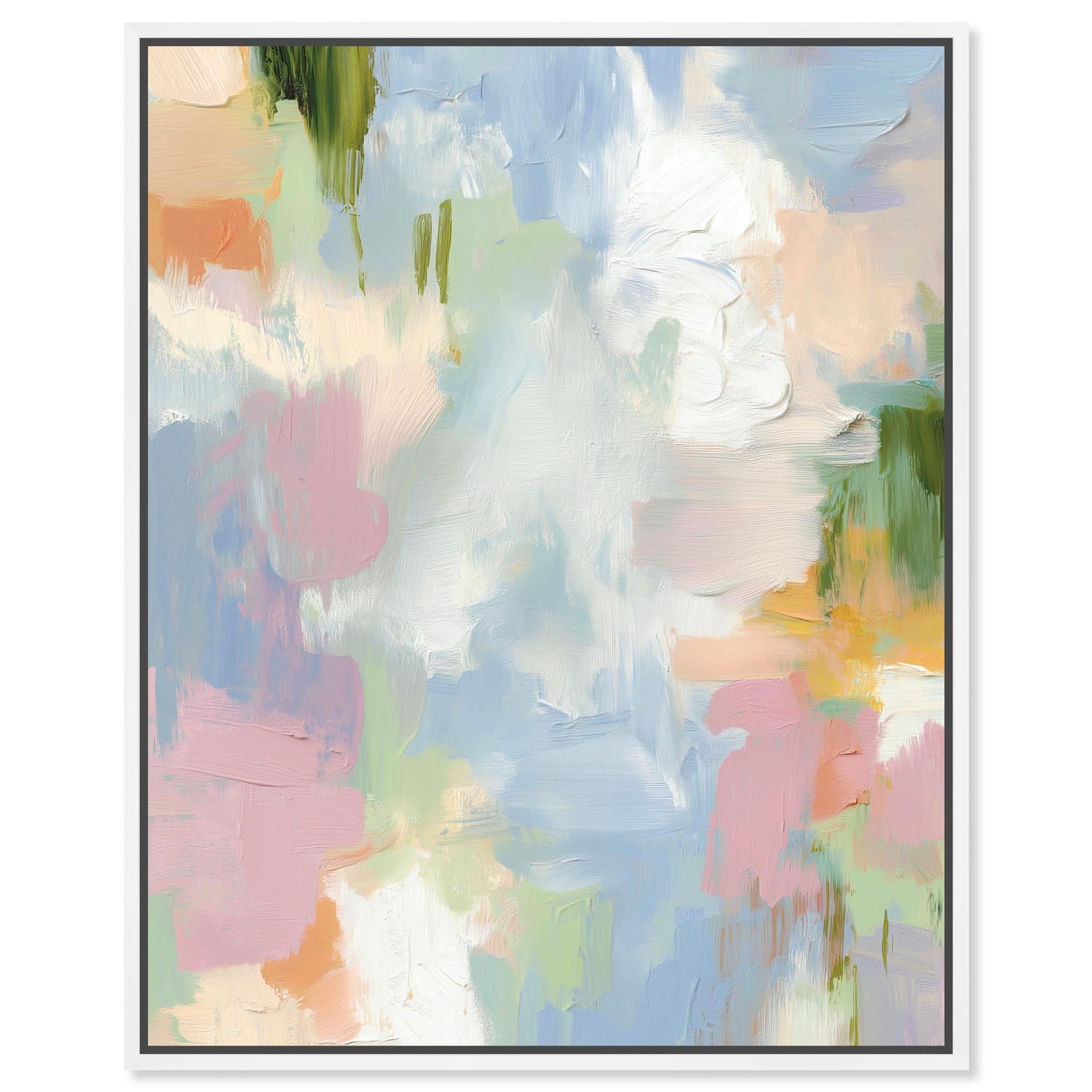 Springtime Hues II Bedroom Canvas Print by Art Remedy