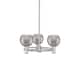 Option Satin Nickel / Light Smoke Deco Swirl