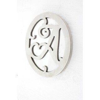 Shop Cottage Style Artistic Letter A Patterned White Wall Decor