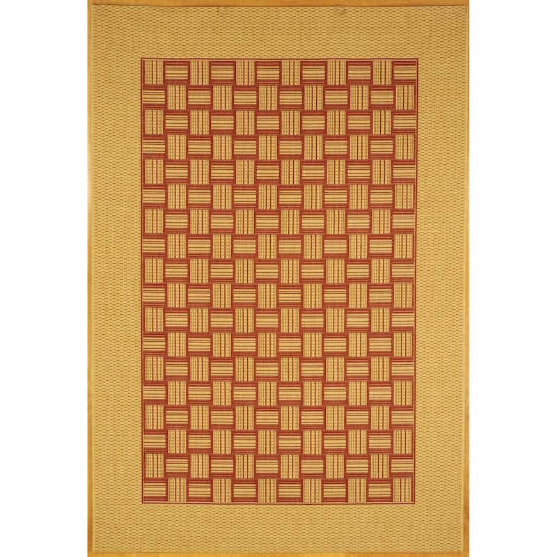 SAFAVIEH Beach House Horacia Indoor/ Outdoor Waterproof Patio Backyard Rug