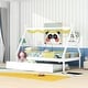 preview thumbnail 2 of 7, Twin Size Montessori Bed with Trundle, Wood Tent Floor Bed Frame, Twin Kids Bed with Slat Support for Boys,Girls, Easy Assembly