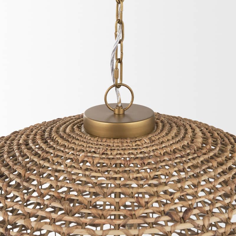 Sana Extra Large Watergrass Pendant Light - 37.8L x 37.8W x 21.5H