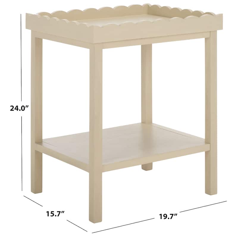 SAFAVIEH Home Starlyn Accent Table - 20"W x 16"D x 24"H