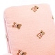 preview thumbnail 9 of 46, Upholstered High Back Wooden Rocking Chair for Living Room Baby Kids Room Bedroom, Pink Boucle