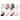 Luvable Friends Baby Girl Newborn and Baby Terry Socks, Stripe Ballet