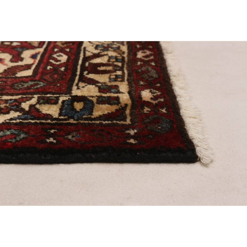 ECARPETGALLERY Hand-knotted Andelz Navy Wool Rug - 3'10 x 9'4