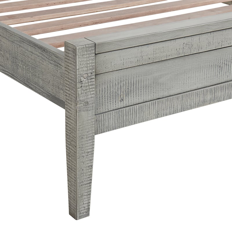 Windsor Panel Wood Twin Bed