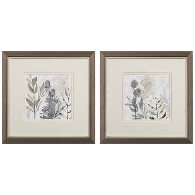 Propac Images Shadow Woods Set of 2 Wall Art - Grey