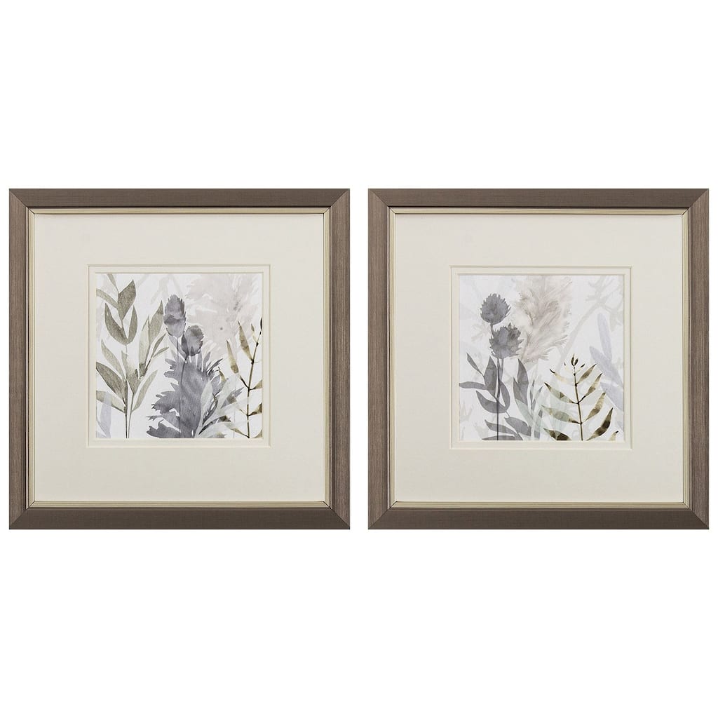 Propac Images Shadow Woods Set of 2 Wall Art - Grey