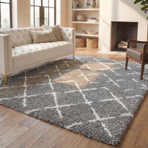 slide 2 of 128, SAFAVIEH Arizona Shag Nevada 1.2-inch Thick Rug