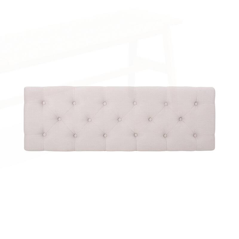 Sophisticated Upholstered Button Tufted Bench for Stylish Interiors