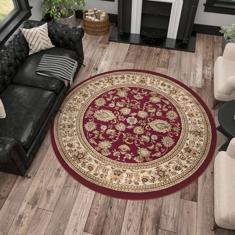 Soho Traditional Floral Oriental Indoor Area Rug