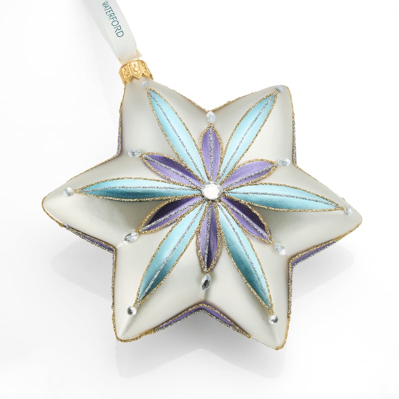 Waterford Holiday Heirlooms Star Ornament Silver