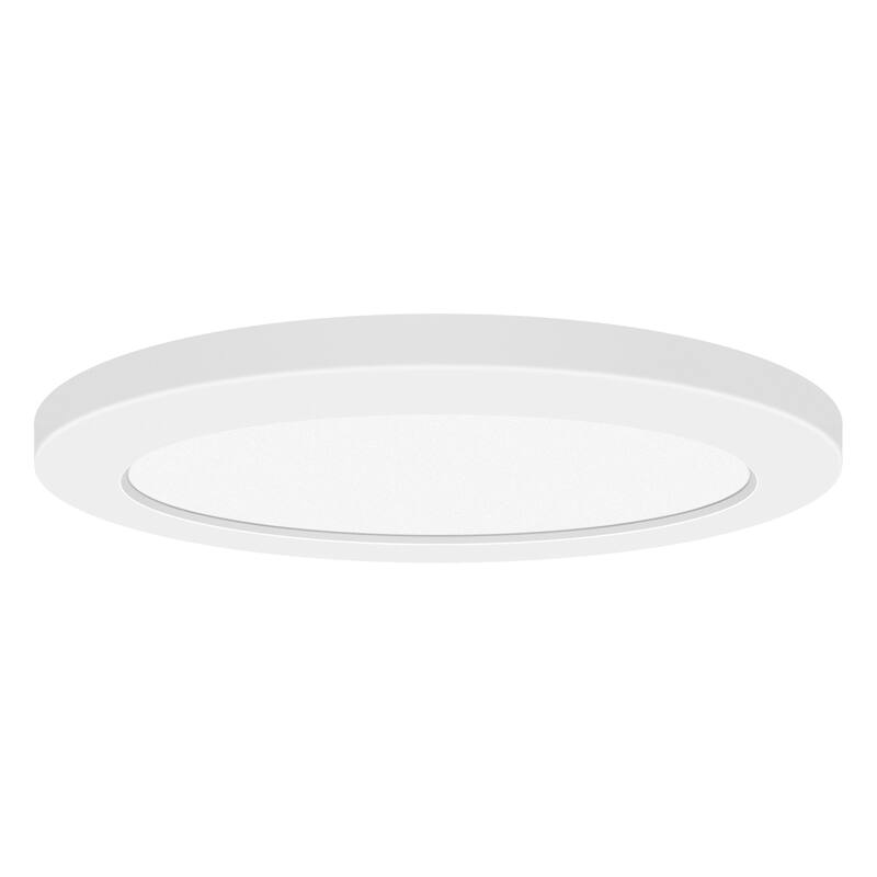 Access Lighting Slim 5.5" LED Flush Mount - White Finish - White