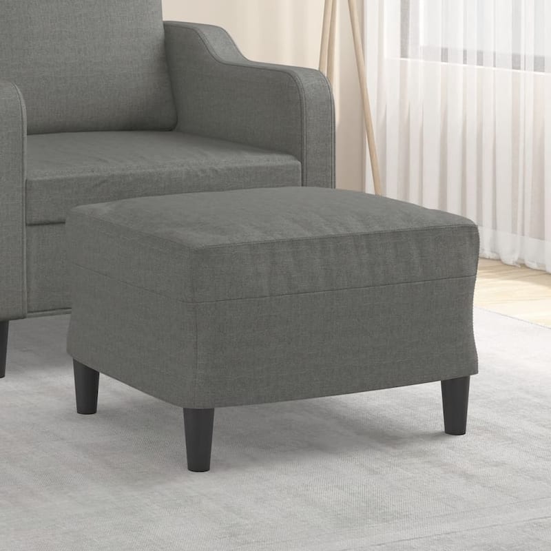 vidaXL Footstool Modern Footstool Ottoman Footrest for Living Room Fabric