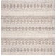 preview thumbnail 7 of 20, SAFAVIEH Handmade Natura Ella Wool Rug 6' Square - Beige/Ivory