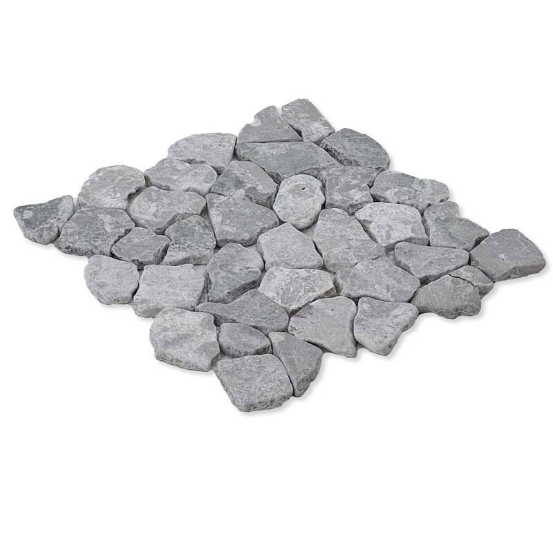 Cruz Bay Studio XR3 Fit Mosaic - 11" x 11" Pebble and Rock Floor and